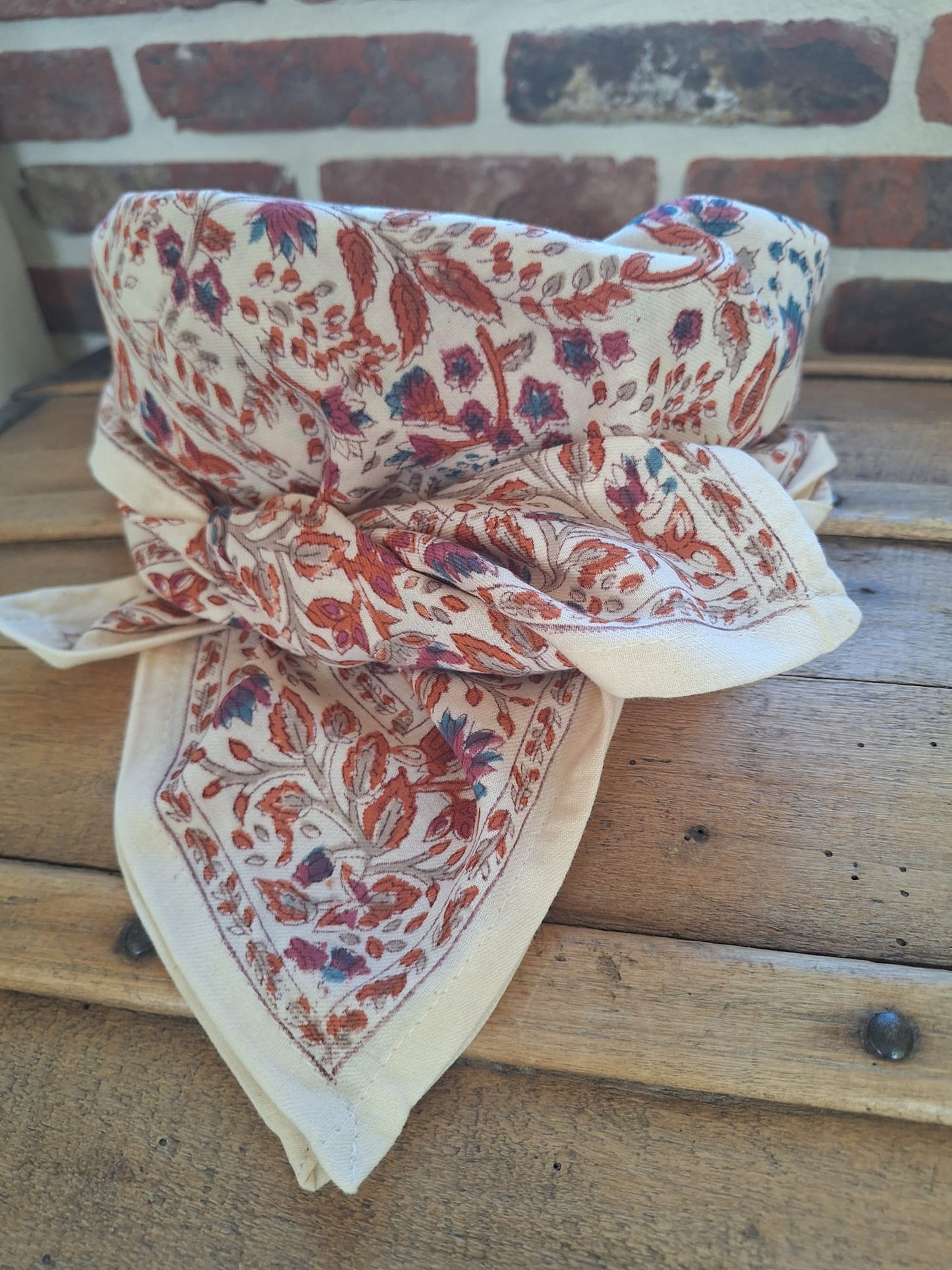 Grand foulard Suzette 98 x 98