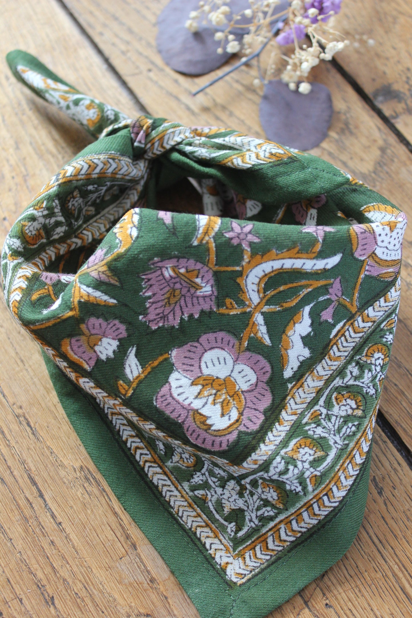 Petit foulard Isaure 50x50