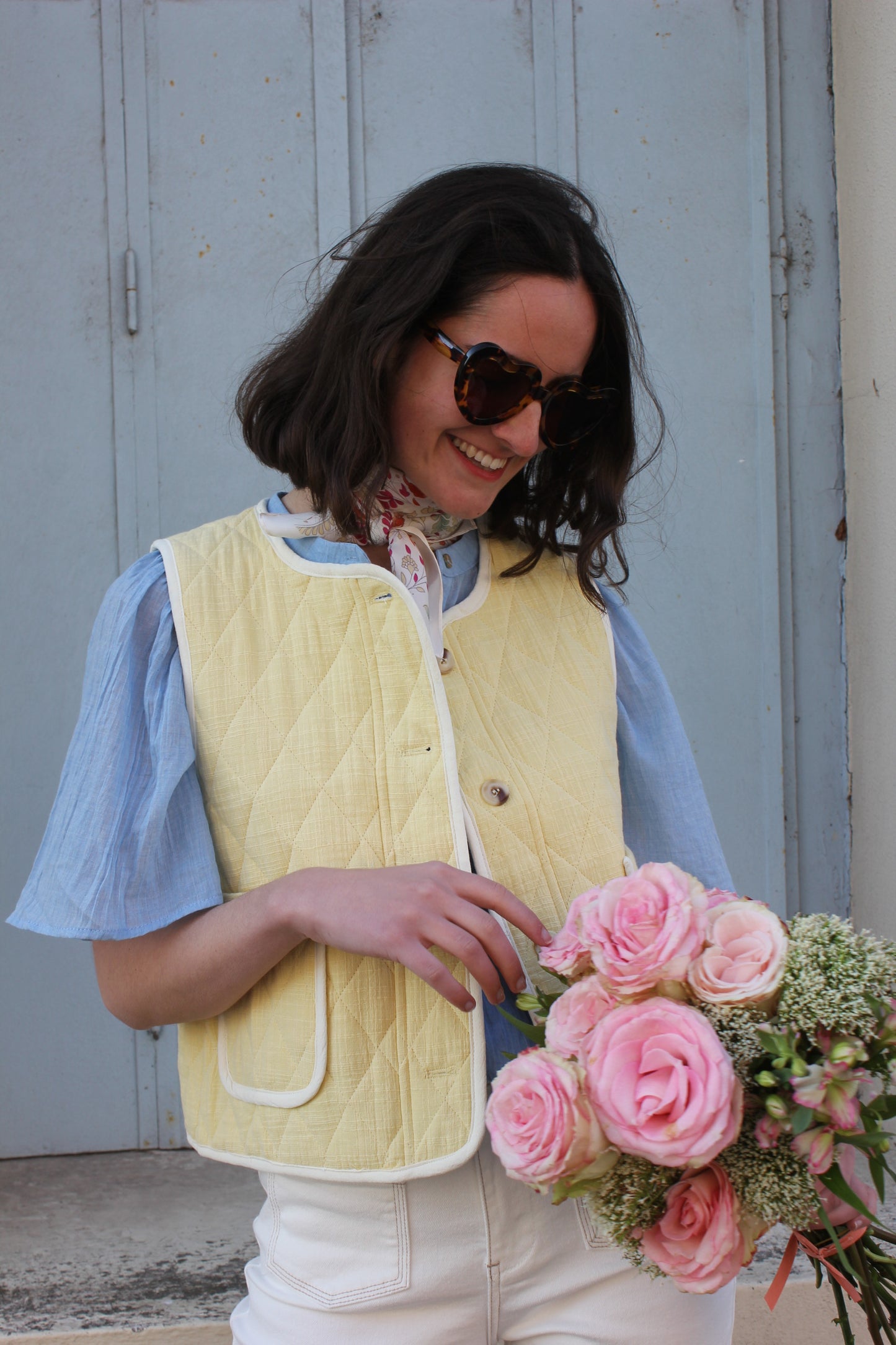 Veste sans manches Cyrielle