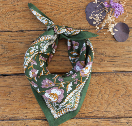Petit foulard Isaure 50x50