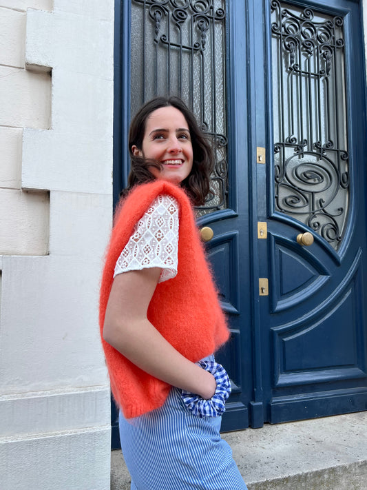 Pull sans manches Léopoldine