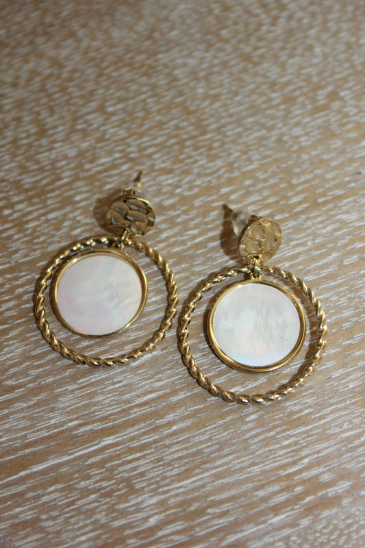 Boucle d’oreille Iris
