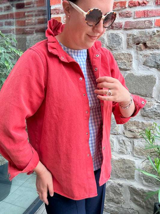 Surchemise rouge