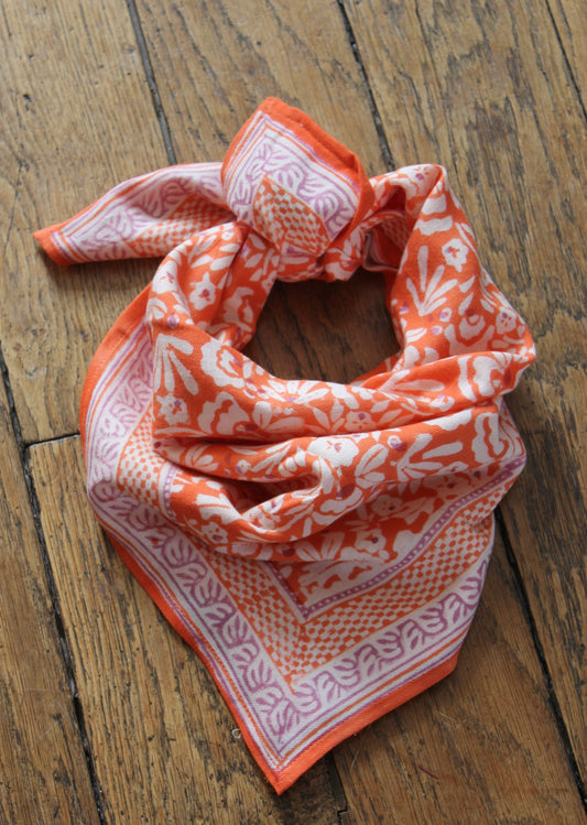 Petit foulard Clémentine 65x65