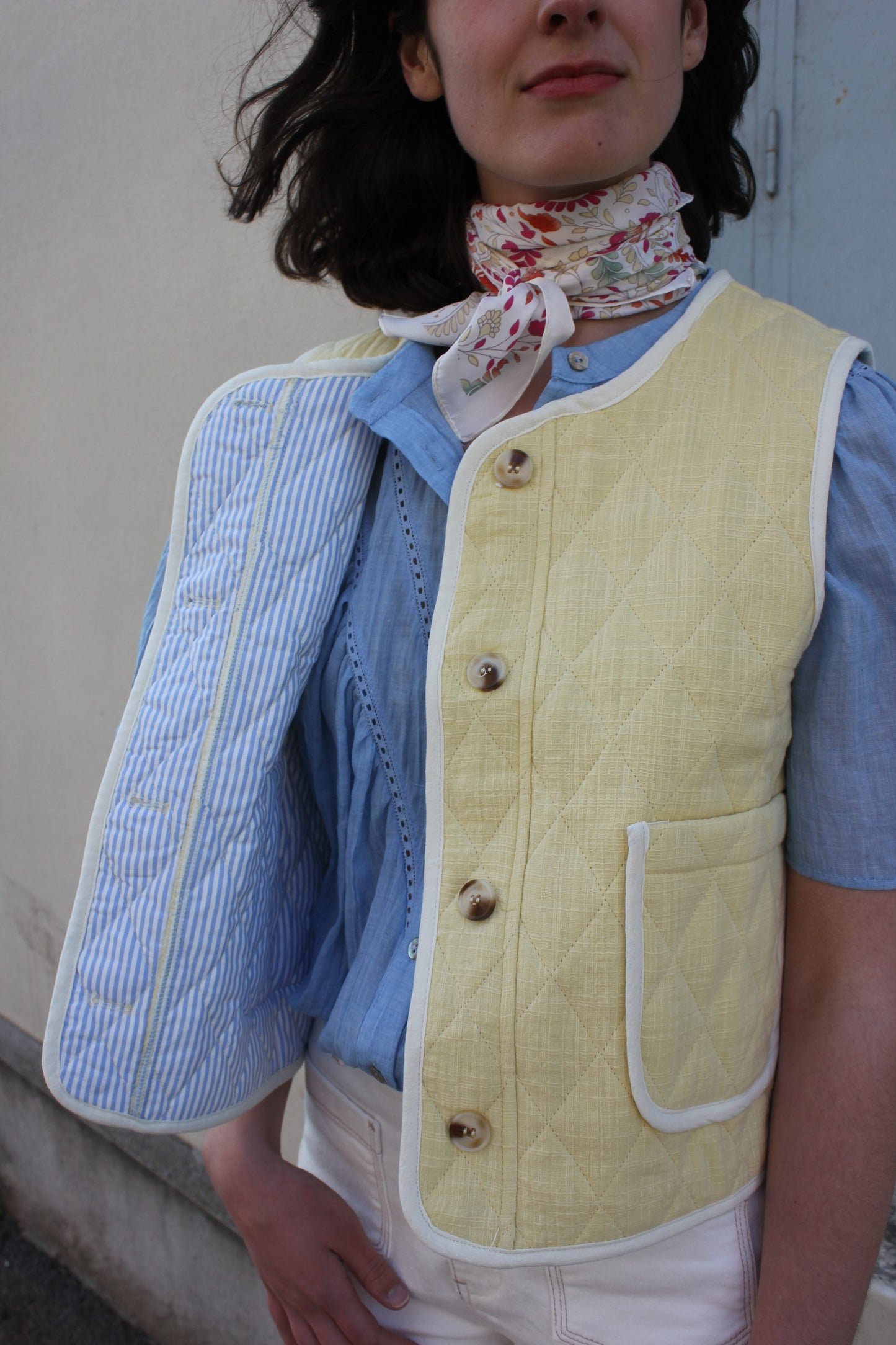 Veste sans manches Cyrielle