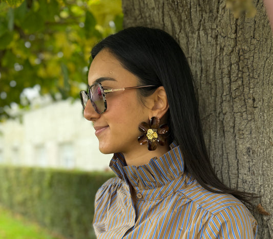 Boucle d'oreille "Marguerite"